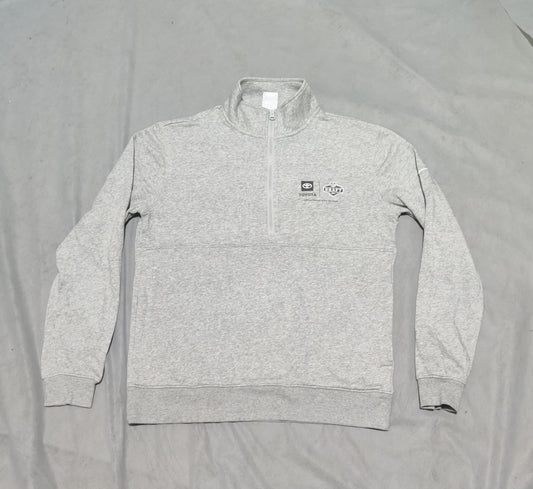 Nike Men Cotton Fleece Gray Sweatshirt M
