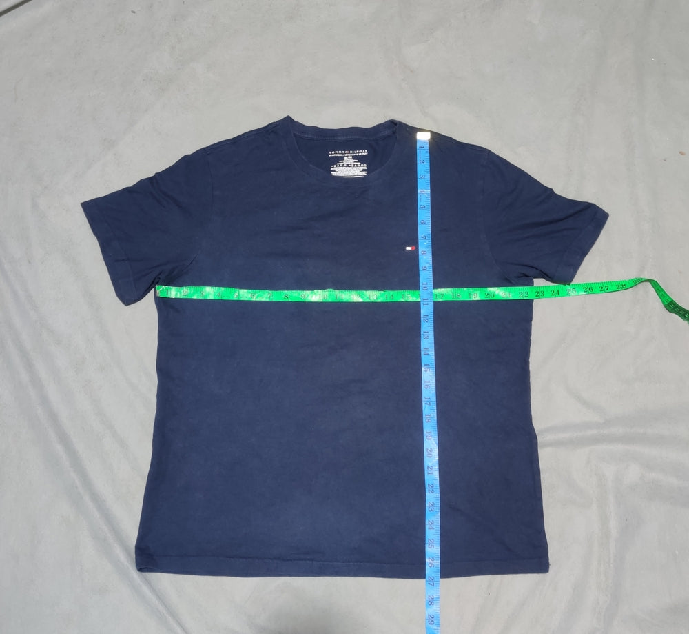 Tommy Hilfiger Men Blue Cotton T Shirt M
