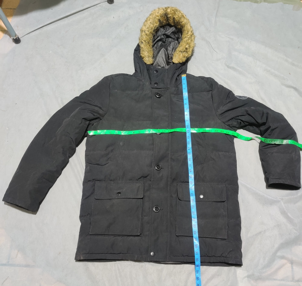 Tommy Hilfiger Men Black Puffer Jacket