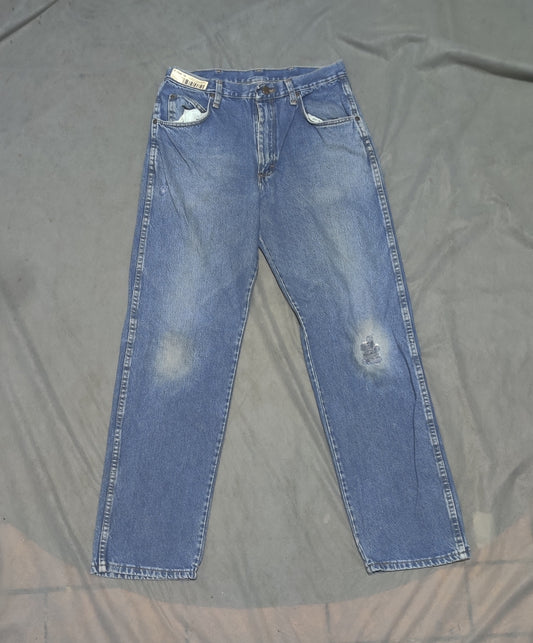 Red Cap Men Blue Denim Jeans M
