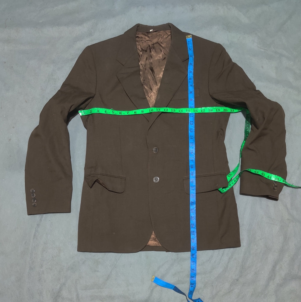 Pilica Men Cotton Brown Coat M