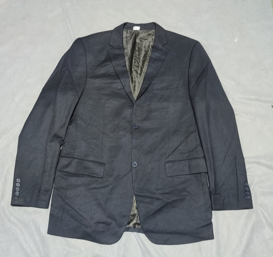 Micro Tech Men Cotton Black Coat M