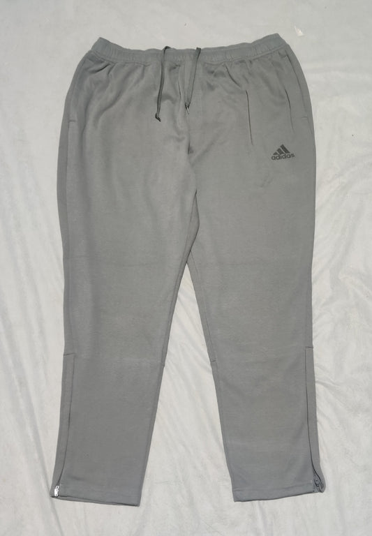 Adidas Men Cotton Gray Trouser 2XL
