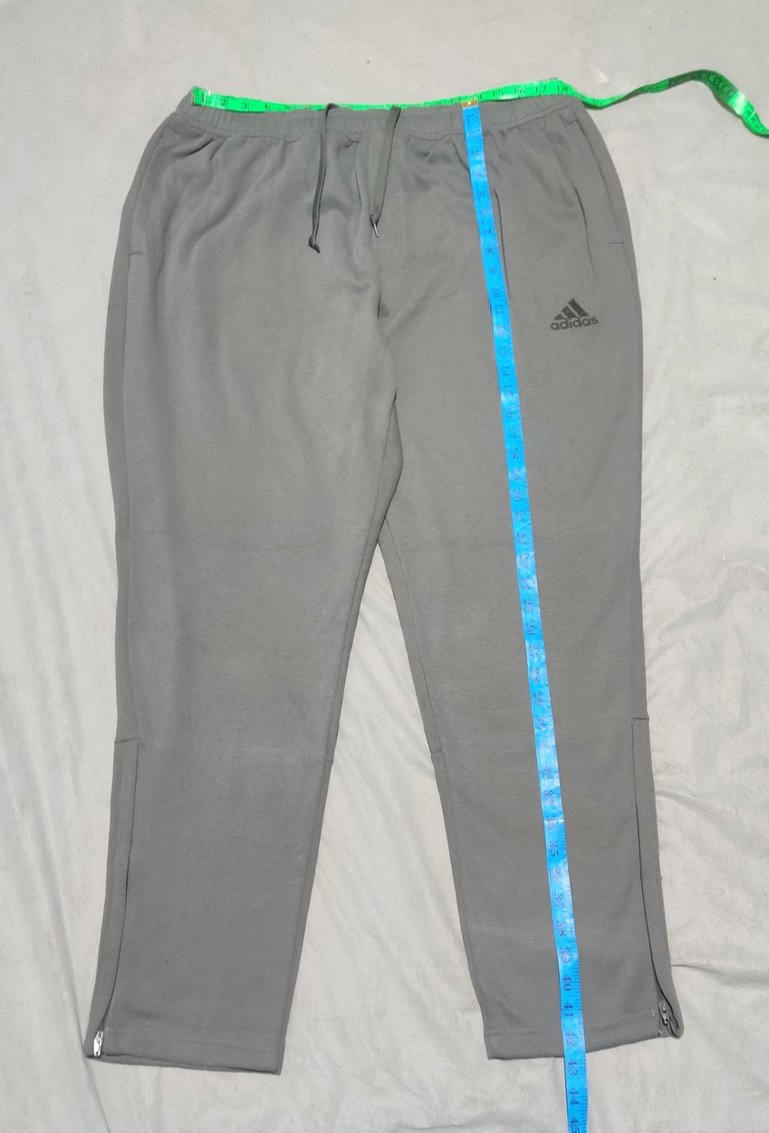 Adidas Men Cotton Gray Trouser 2XL