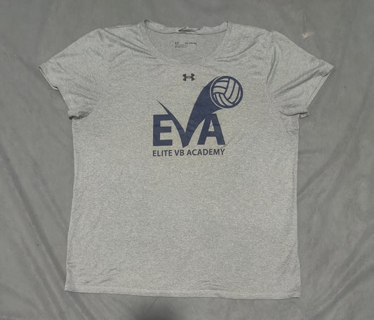 Under Armour Women Sport Gray T Shirt 2XL