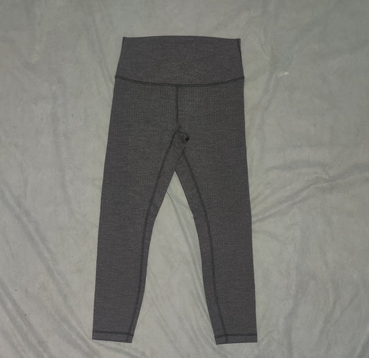 Lululemon Women Gray Sport Tights