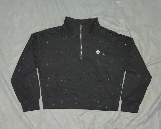 Lululemon Women Cotton Black Sweatshirt