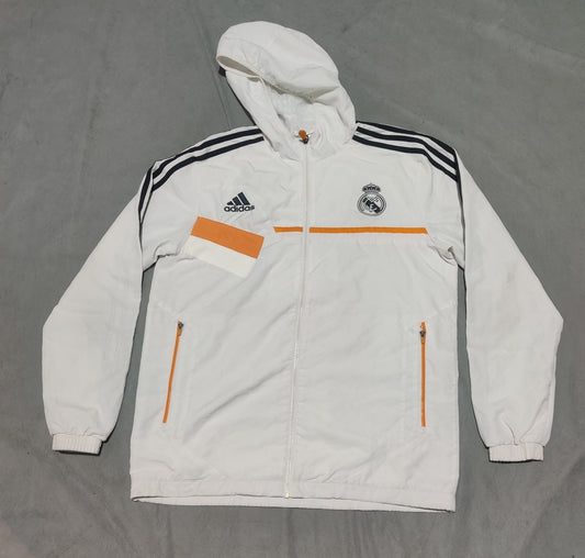Adidas Men Sport White Windbreaker