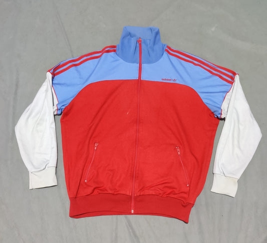Adidas Men Sport Red Windbreaker