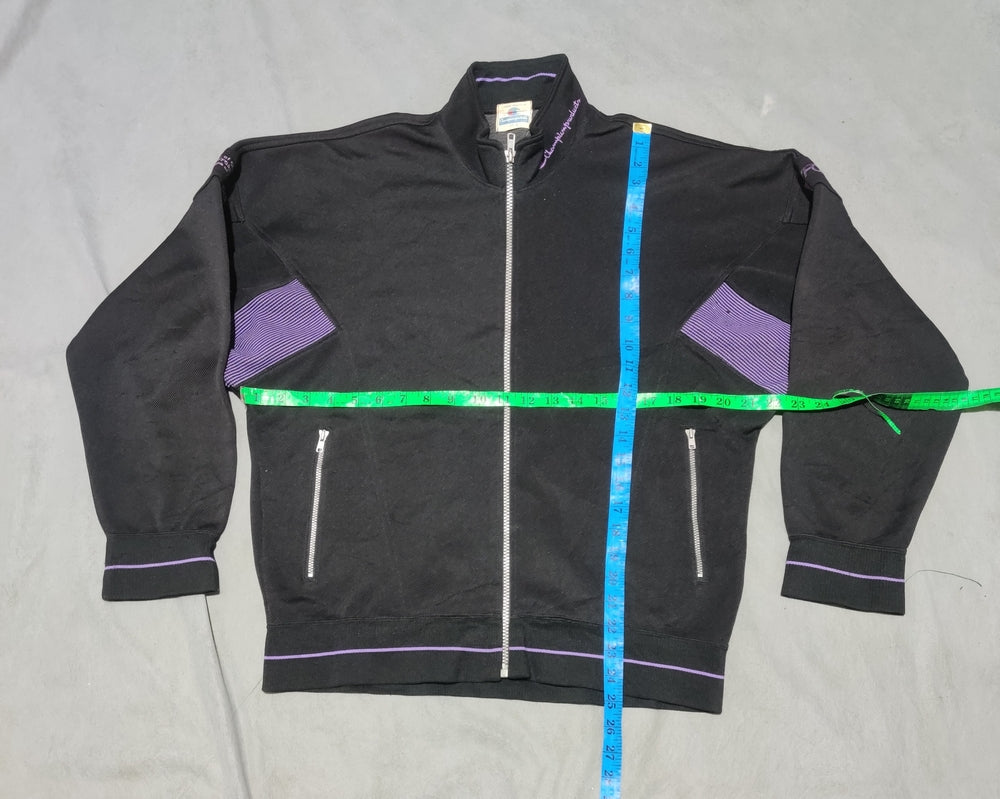 Champion Men Sport Black Zipper L