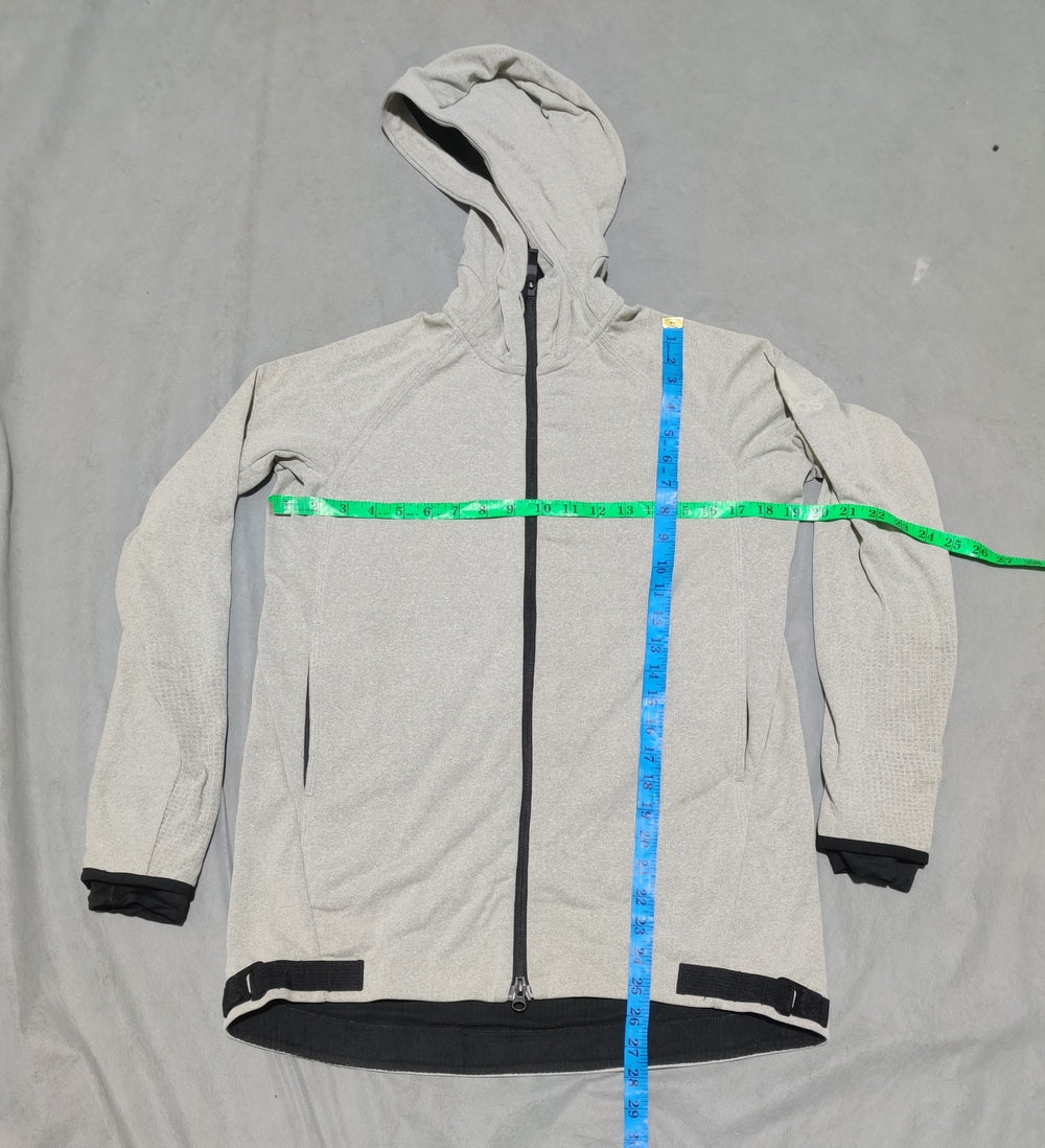 Adidas Men Gray Sport Zipper