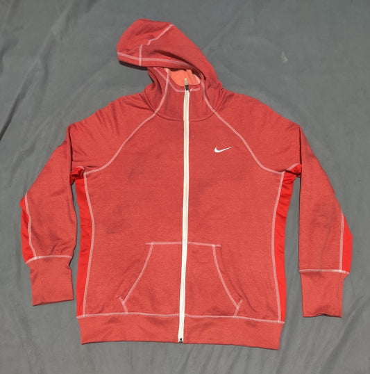Nike Men Sport Orange Zipper XL