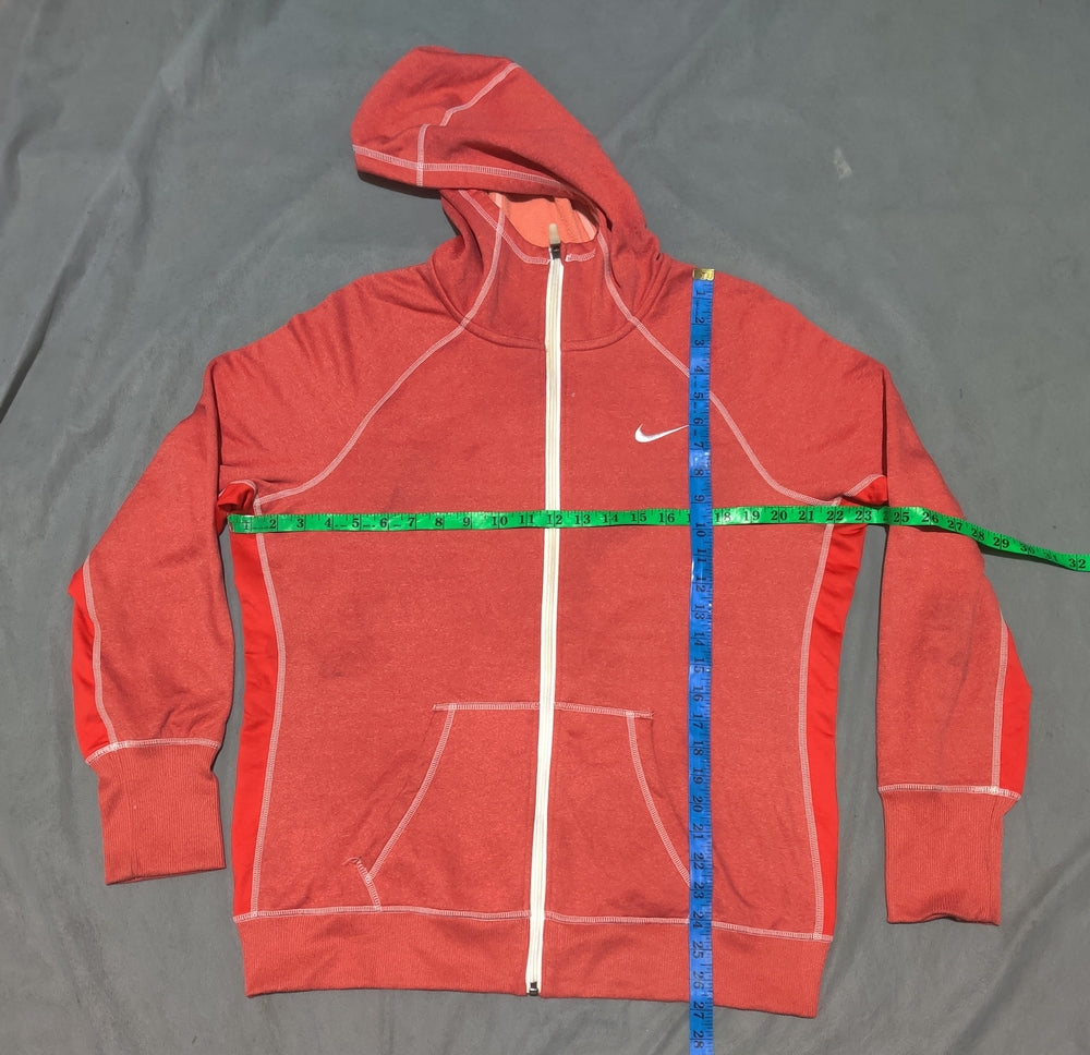 Nike Men Sport Orange Zipper XL