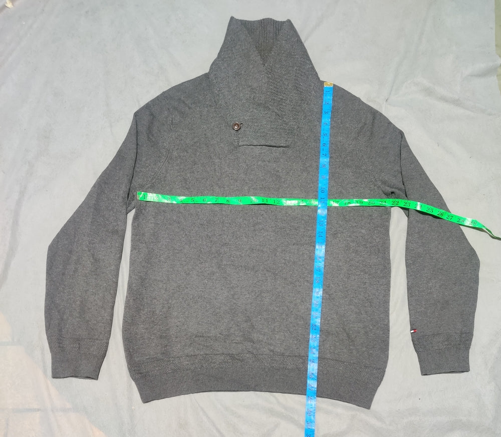 Tommy Hilfiger Men Gray Sweater L