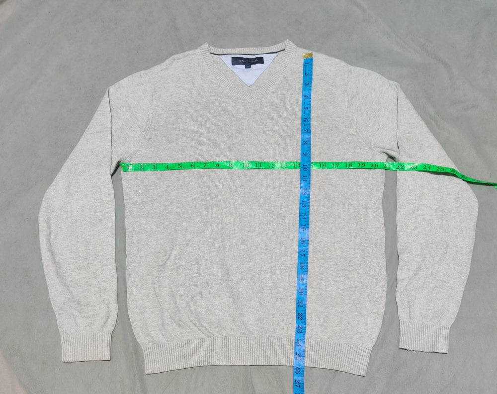 Tommy Hilfiger Men Gray Sweater S