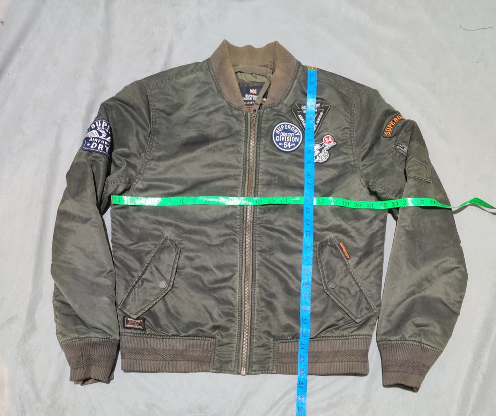 Super Dry Rookie Edition Military Issue Men Green Jacket