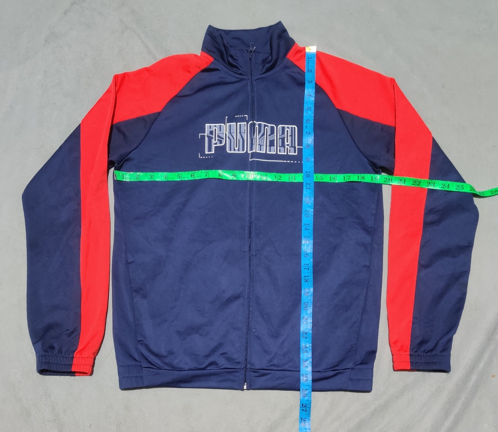 Puma Men Blue Sport Zipper S