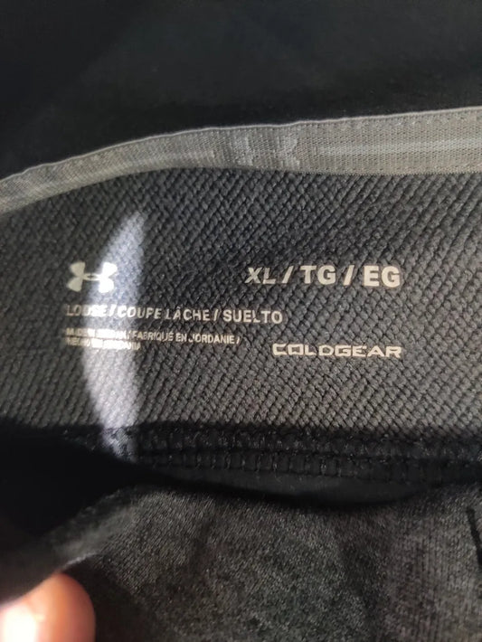 Under Armour Men Polyester Gray Sweatshirt XL
