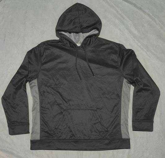 Sportek Men Polyester Navy Brown Hoodie XL