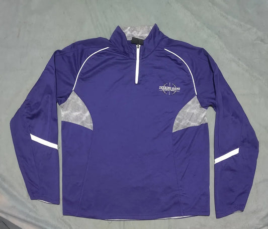 Holloway Men Polyester Purple Sweatshirt XL