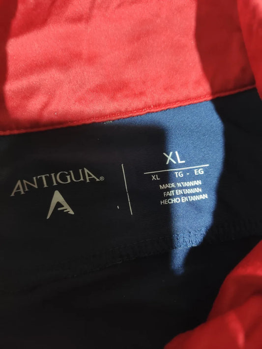Antigua Men Polyester Navy Brown Sweatshirt XL