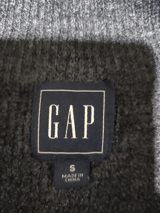 GAP Men Wool Navy Brown Sweater S