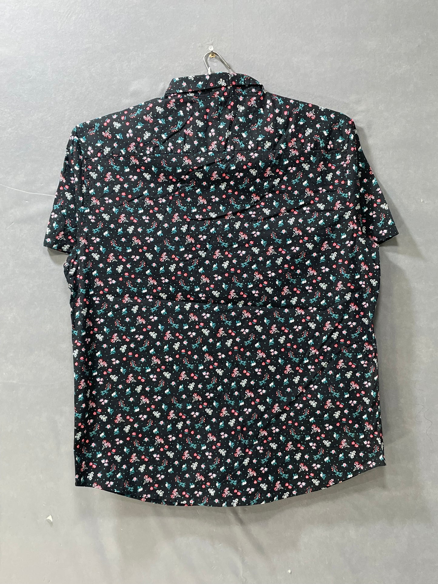 No Boundaries Black Cotton Shirt For Men Large
