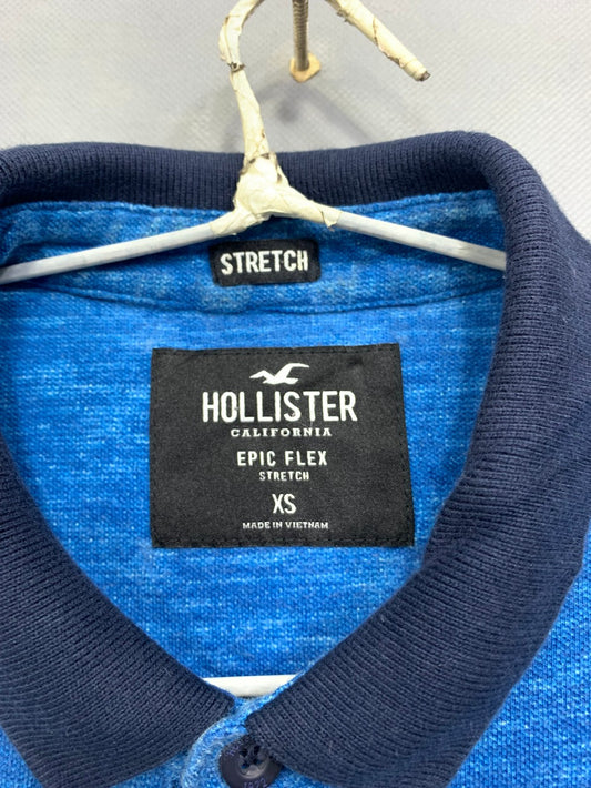 Hollister Branded Original Cotton Polo T Shirt For Men