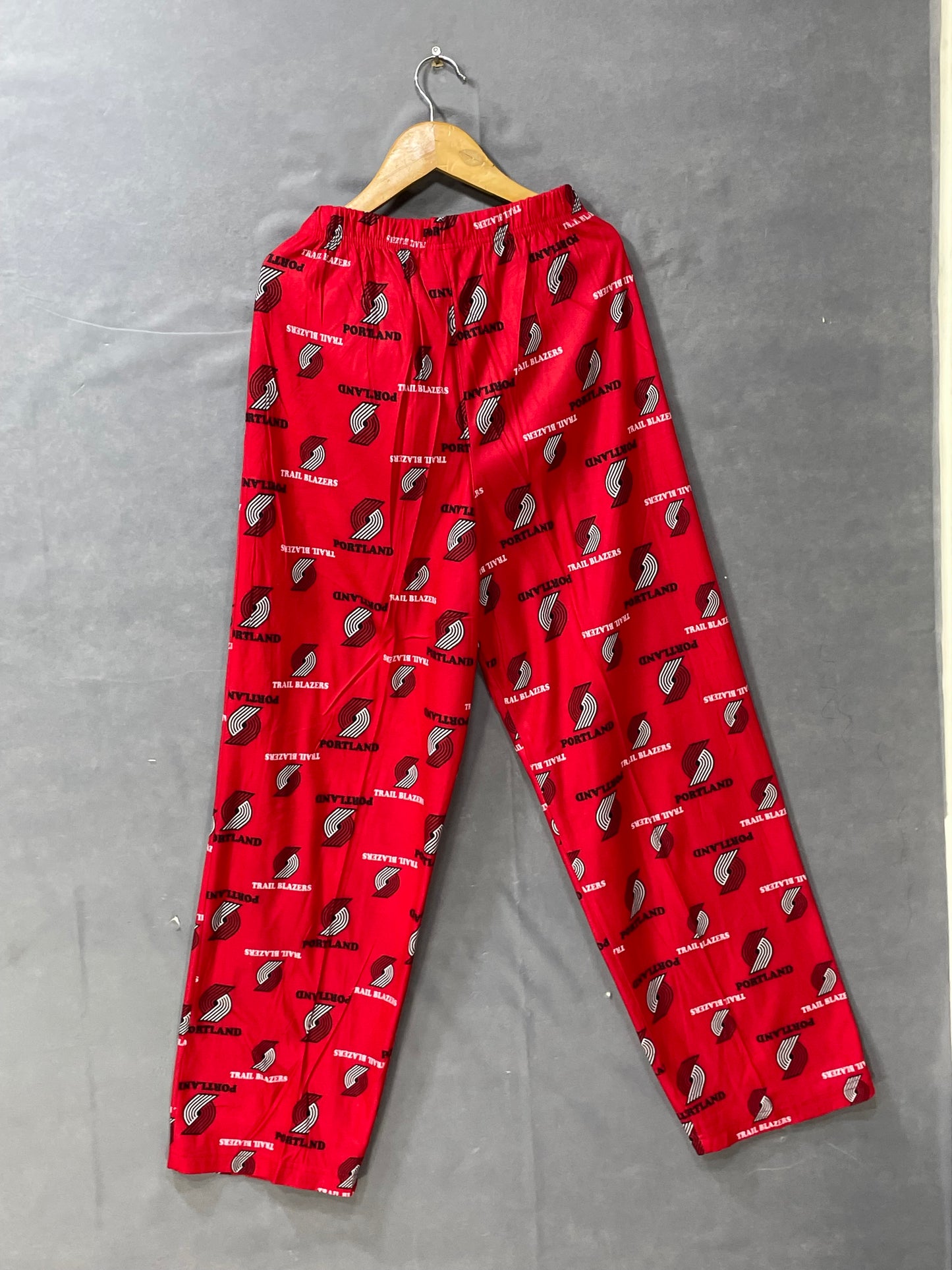 NBA Red Cotton Night Pajama For Kids