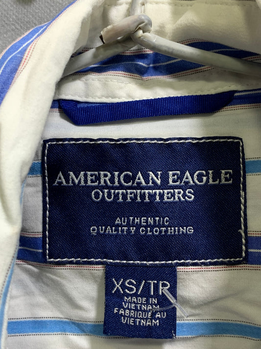 American Eagle Branded Original Blue& Dark Blue Cotton Shirt For Men
