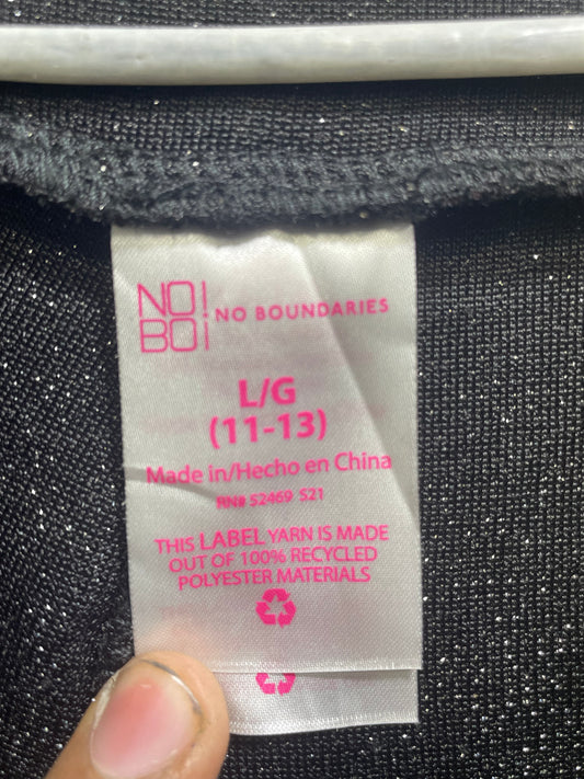 No Boundaries Black Sports Stretch Gym tights For Women L