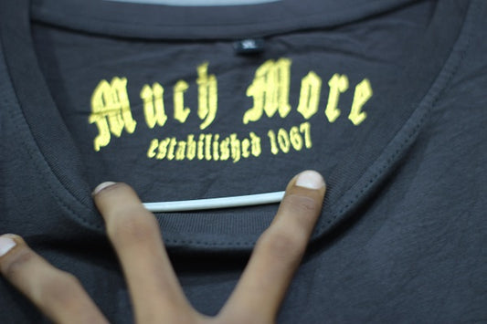 Much More Branded Original Cotton T Shirt For Men | Preloved Labels