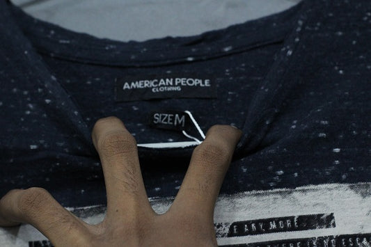 American People Branded Original Cotton T Shirt For Men | Preloved Labels