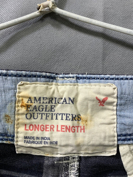 American Eagle Branded Original Gray Cotton Short For Men