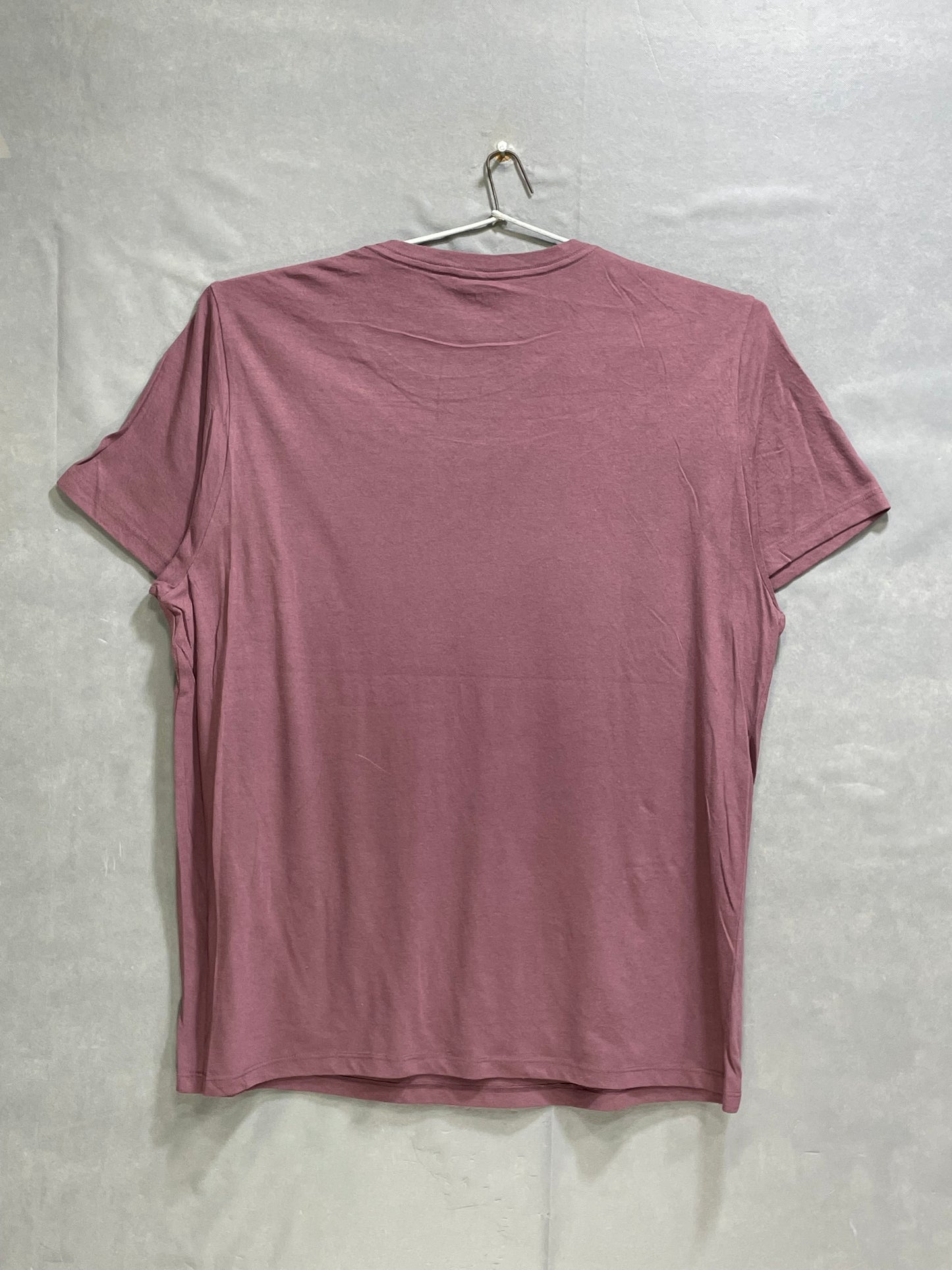 Old Navy Maroon Cotton T Shirt For Men Large
