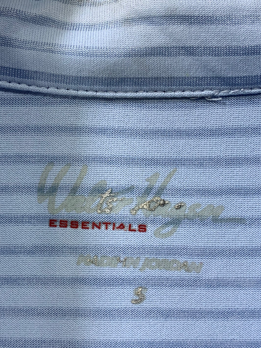 Walter Hagen Blue Sport Polo T Shirt For Men Small