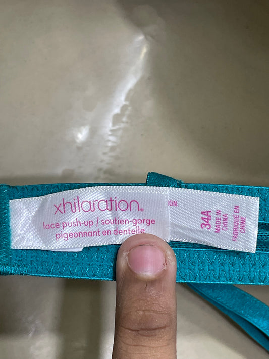 Xhilaration Green Sports Gym Bra For Women XS