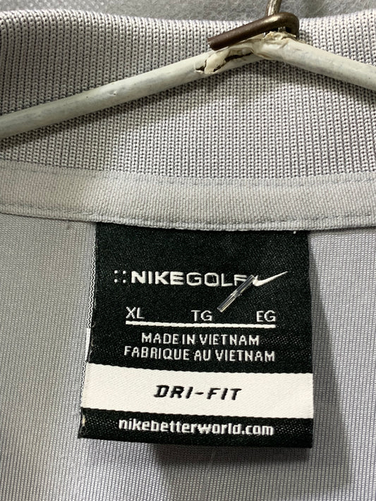 Nike Gray Sport Polo T Shirt For Men X Large