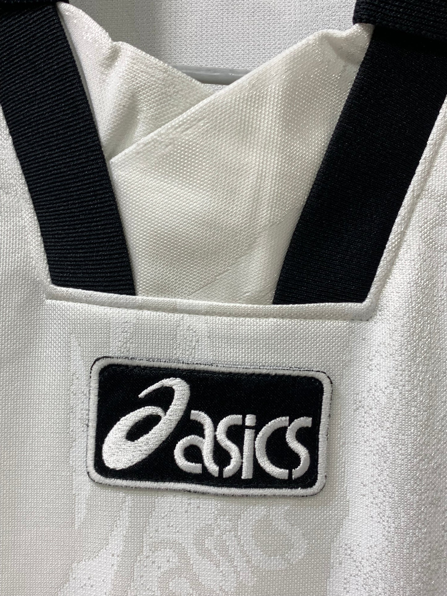 Asics White Sport Polo T Shirt For Men Large