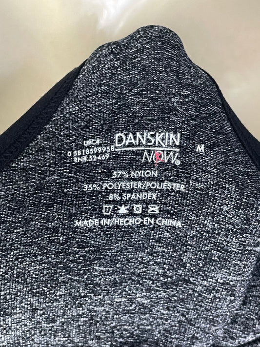 Danskin Black Sports Gym Bra For Women M