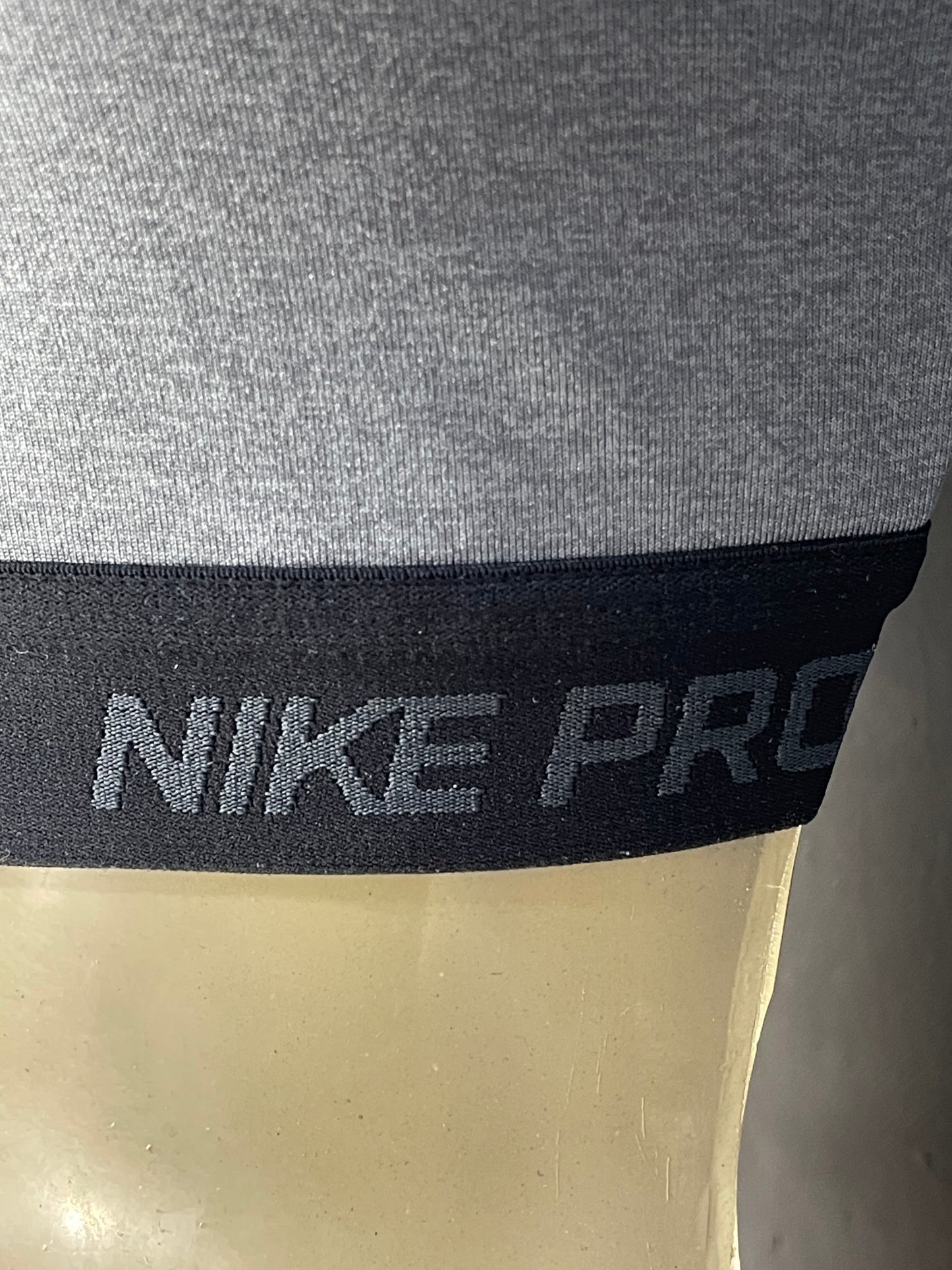 Nike Pro Gray Sports Gym Bra For Women M