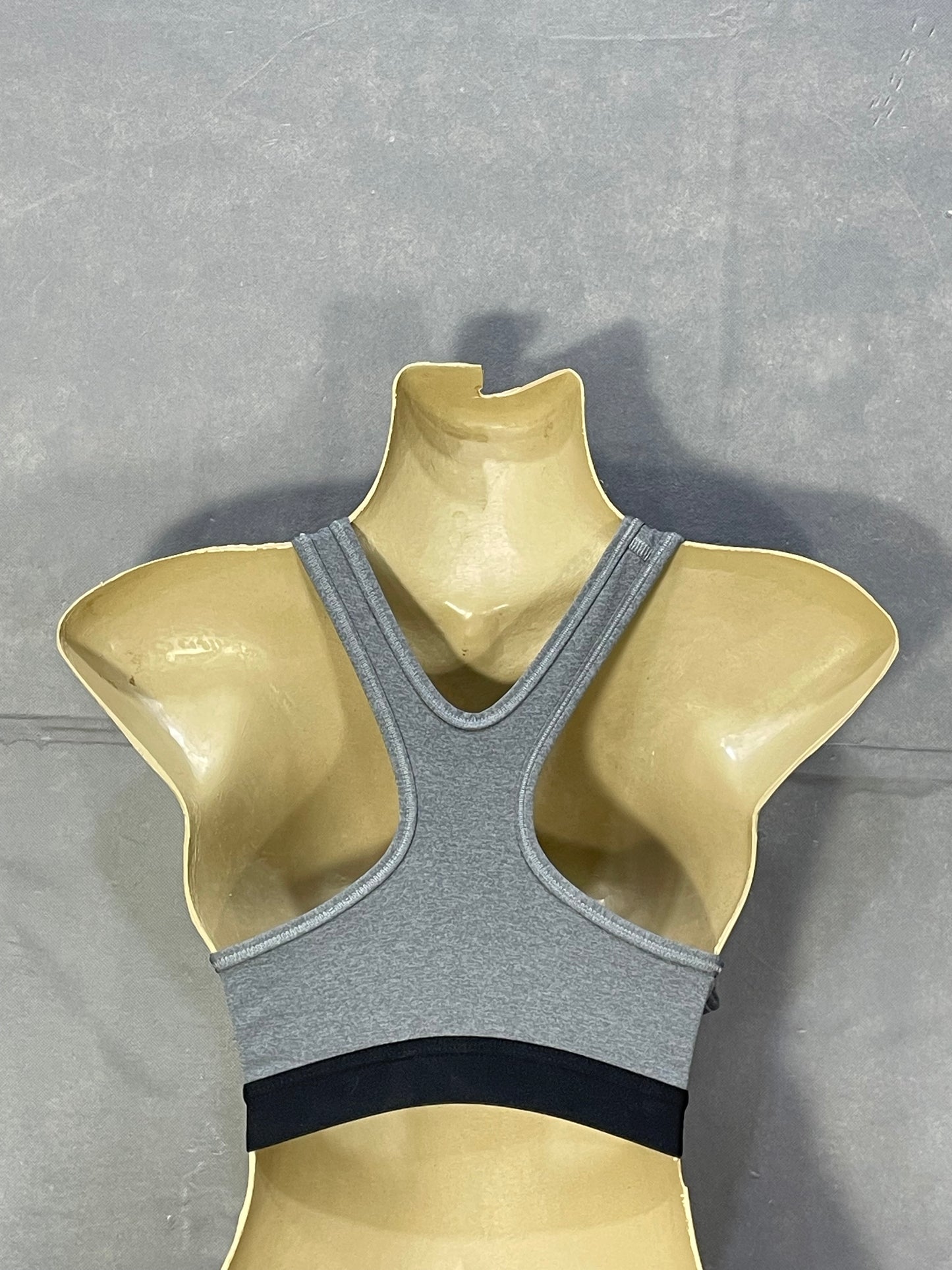 Nike Pro Gray Sports Gym Bra For Women M