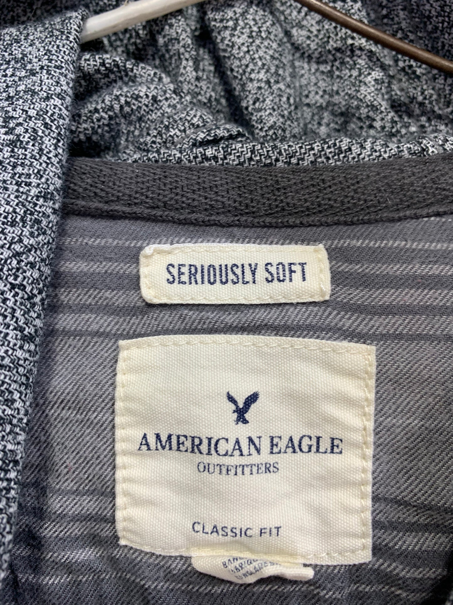 American Eagle Branded Original Cotton Hood Shirt For Men