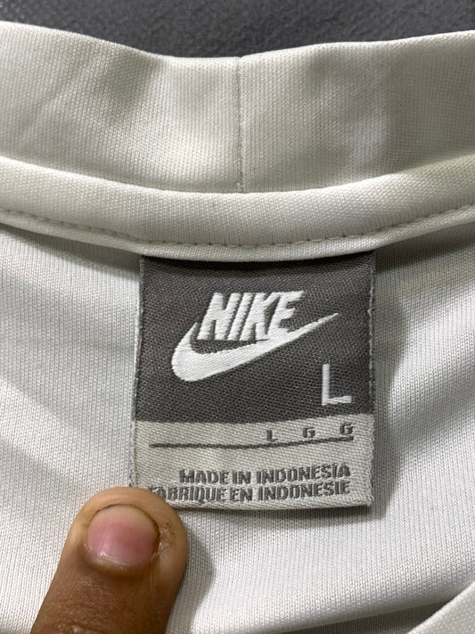 Nike White Sports For Men T Shirt L