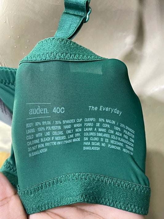 Preloved Labels Green Sports Gym Bra For Women L