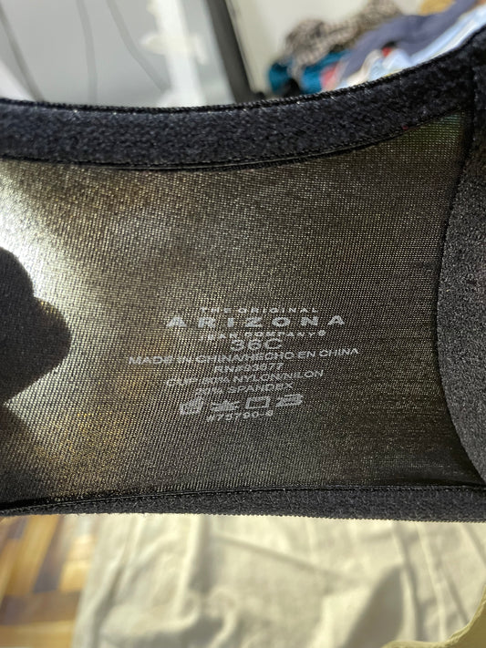 Arizona Black Sports Gym Bra For Women S