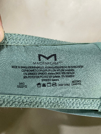 Maidenform Green Sports Gym Bra For Women S
