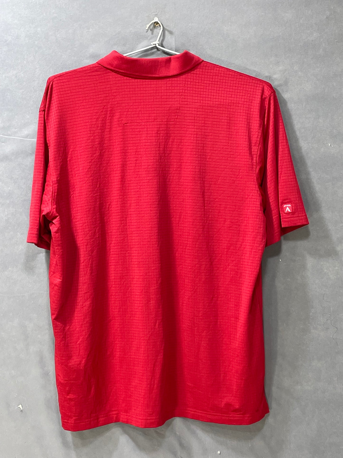 Antigua Red Sport Polo T Shirt For Men L