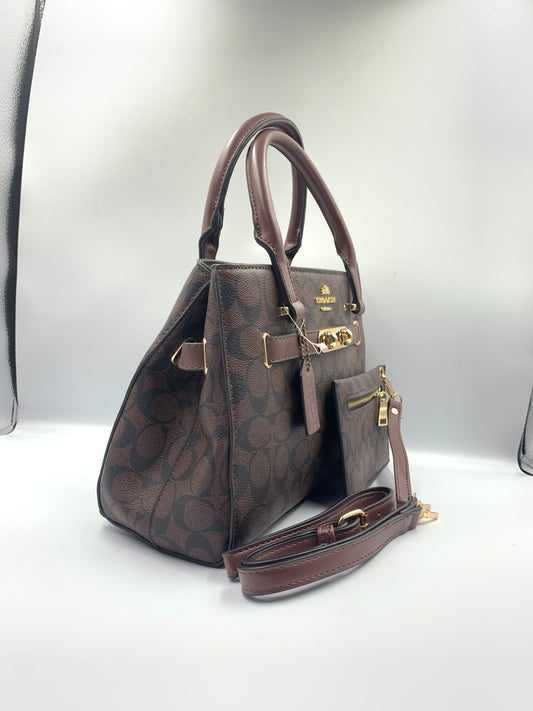 Co Brand PU Leather Stylish 2 Pcs For Woman Hand Bag