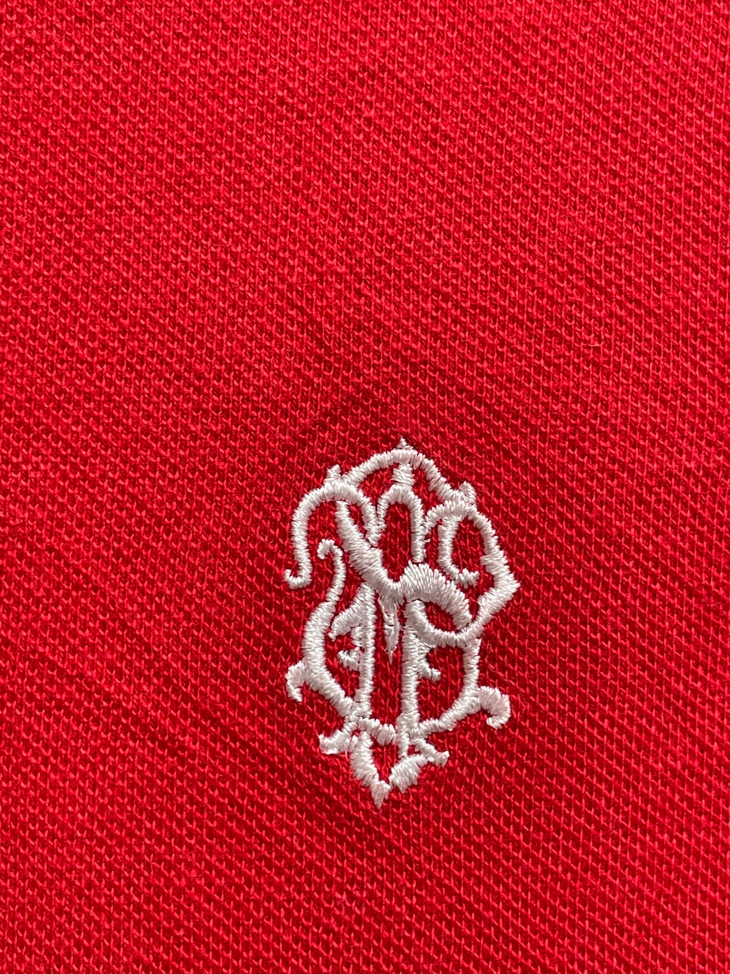South Pole Red Cotton Polo T Shirt For Men Large
